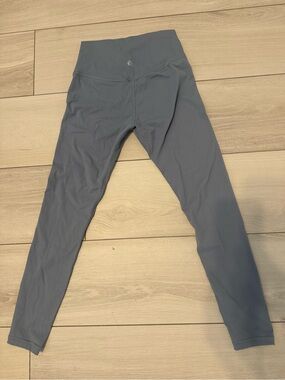 lululemon athletica Light Gray-Blue Leggings